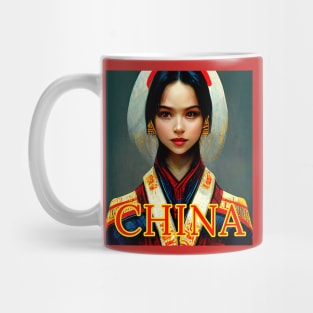 China Girl Anime Cute Princess Mug